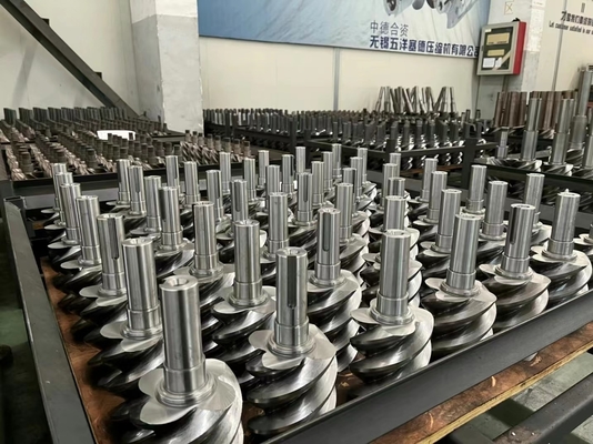 Engenharia reversa inundada óleo do rotor de compressor do parafuso da carcaça do ferro